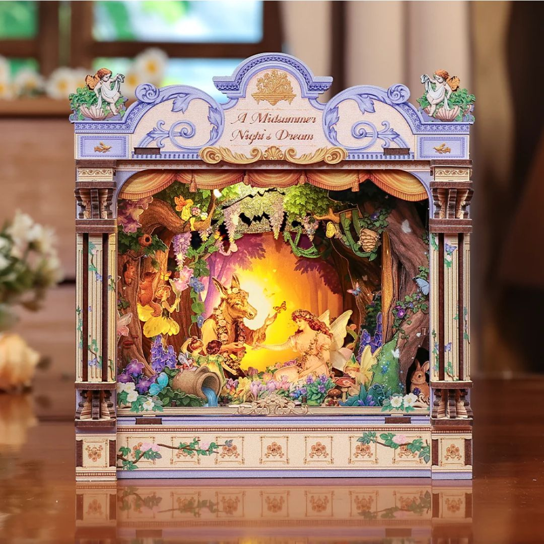 A Midsummer Night's Dream – DIY Book Nook CuteBee | Puzzle 3D Prezent