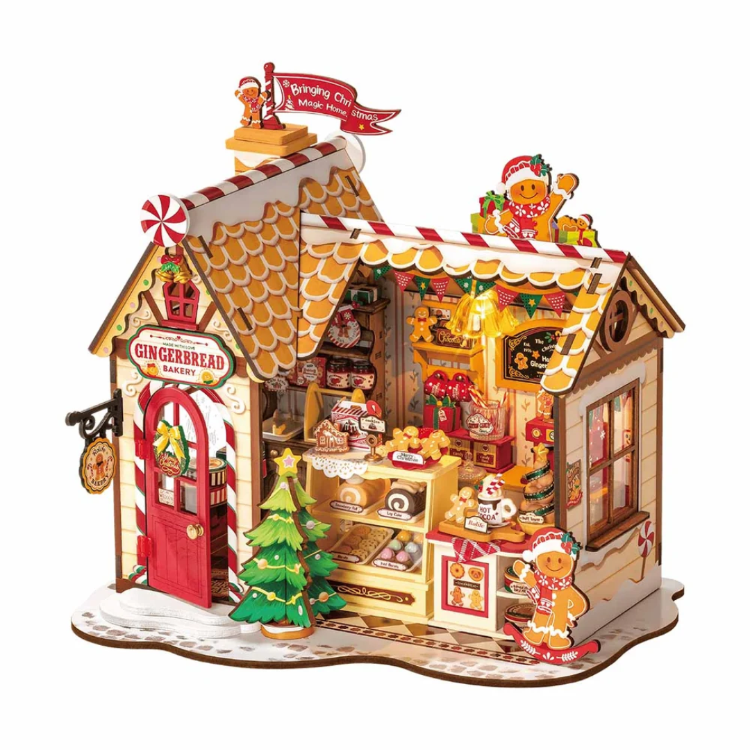 Gingerbread Bakery – Mini domeček 3D | Rolife