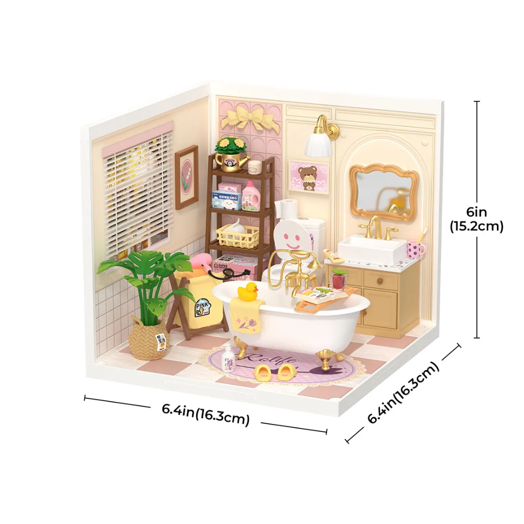Mini Domek 3d - Łazienka | Rolife – wymiary modelu