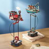 Lucky Trawler – Puzzle 3D ROKR, kuter rybacki na wahadle