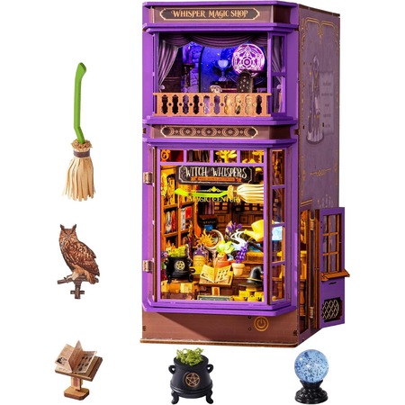Whisper Magic Shop – DIY Book Nook Robotime | Puzzle 3D Prezent