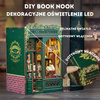 DIY Book Nook Zestaw Świąteczny - Księgarnia u Sowy