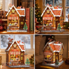 Świąteczny Piernikowy Domek – Miniaturowy Domek DIY z LED | CuteBee