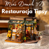 DIY Mini Domek 3d - Restauracja Tipsy | Rolife