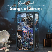 Book Nook DIY – Song of The Sirens