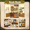 DIY Book Nook - Cooking Bookstore | Cutebee