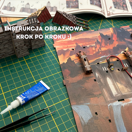 DIY Book Nook - Władca Pierścieni