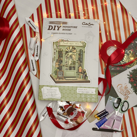 Zestaw Świąteczny Book Nook – Kwiaciarnia Champs-Elysees | Cutebee