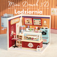 Mini Domek 3D - Lodziarnia | ROlife