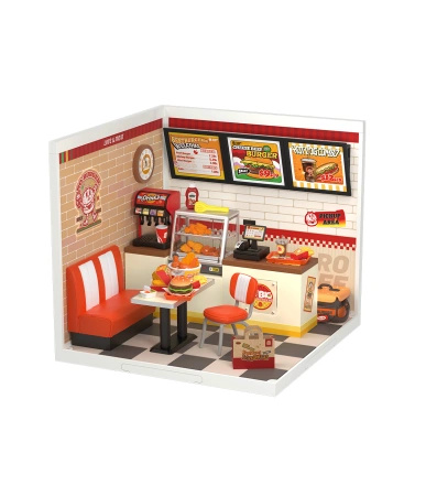 Mini Domek 3D - Yum Yum Burgers | Rolife