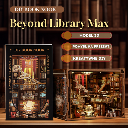 DIY Miniaturowy domek - Beyond Library MAX 