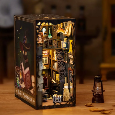 DIY Book Nook Zestaw Świąteczny - Magiczny Alchemik