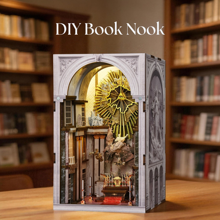 St. Charles Church – DIY Book Nook Minicity | Puzzle 3D Prezent