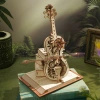 Wiolonczela Grająca – Puzzle 3D ROKR z Pozytywką
