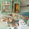 DIY Book Nook - Panda Bookshop | Cutebee