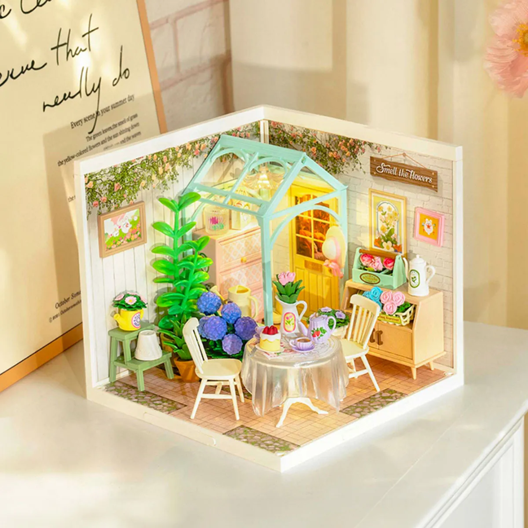 Mini Domek 3d - Tea  Garden | Rolife – pomysł na prezent