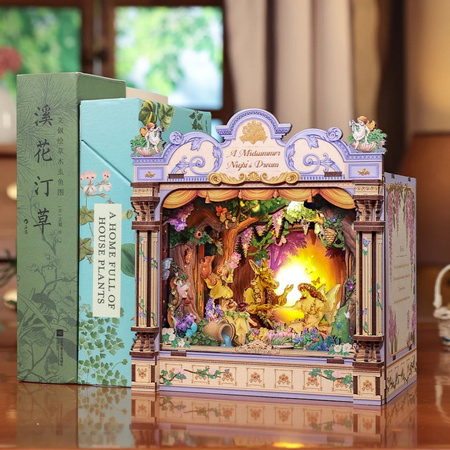 A Midsummer Night's Dream – DIY Book Nook CuteBee | Puzzle 3D Prezent