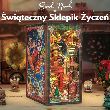 Diy Book Nook - Świąteczny Sklepik Życzeń | Cutebee