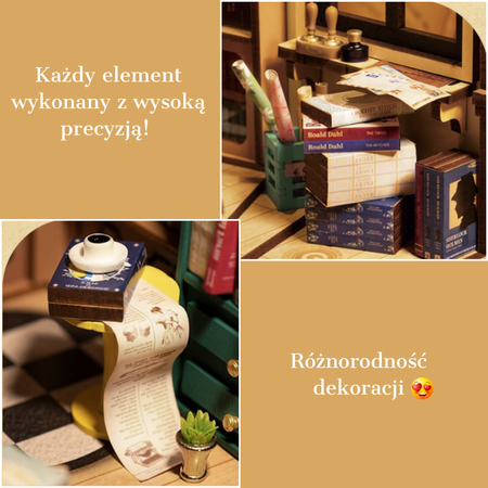 DIY Book Nook - Księgarnia Shakespeare