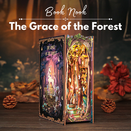 Zestaw Świąteczny Book Nook – Grace of the Forest | Cutebee