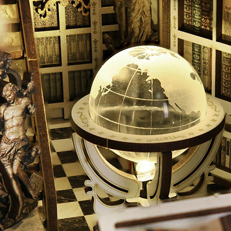 Library of Gods – DIY Book Nook Minicity | Puzzle 3D Prezent