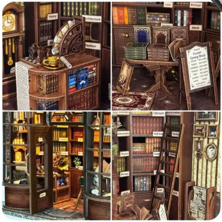 DIY Book Nook - Hoggor Bookstore | Joincoin