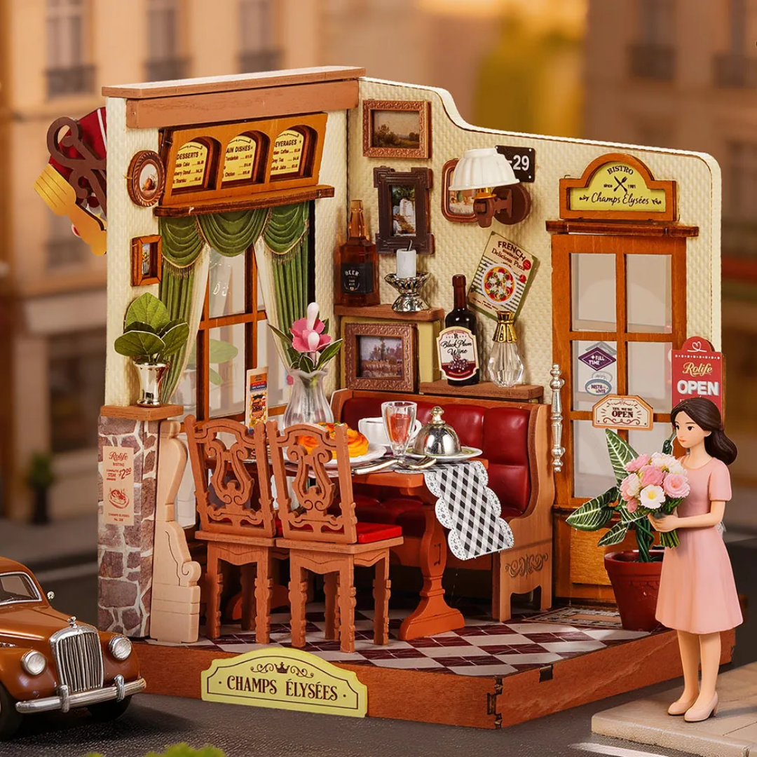 Mini Domek 3D - Champs-Élysées Bistro | Rolife – pomysł na prezent