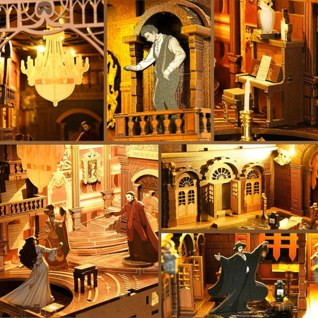 Phantom of The Opera - Book Nook DIY MiniCity