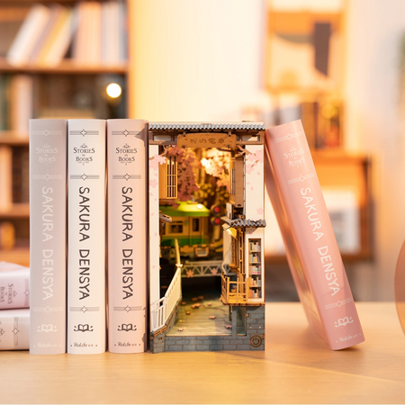DIY Book Nook - Sakura Densya I Rolife