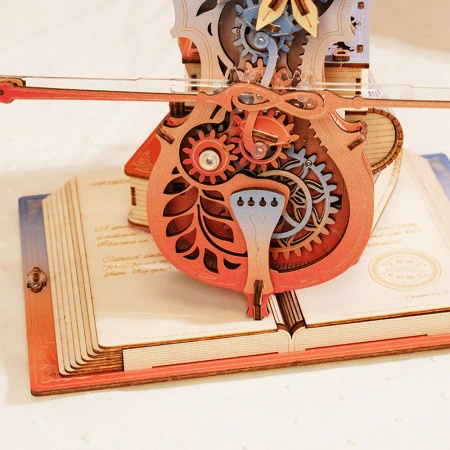 Drewniany Zestaw Puzzle 3D - Wiolonczela | ROKR