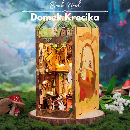 DIY Book Nook - Domek Krecika | Cutebee