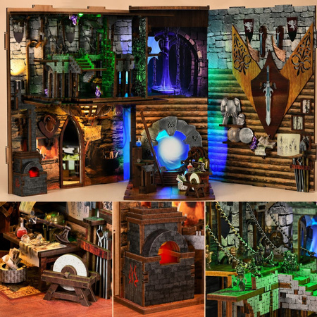 Blade and Magic Minicity DIY Book Nook – Puzzle 3D Prezent