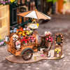 Stoisko Kwiatowe – Puzzle 3D Robotime, dekoracja DIY (187 el.)