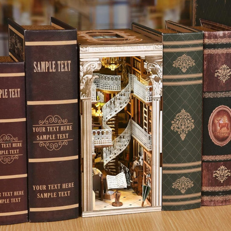 Book Nook DIY Law Library – model biblioteki prawniczej MiniCity