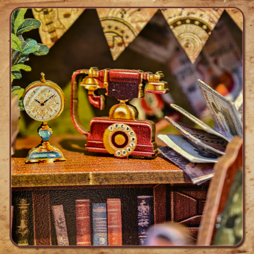 Melodia wspomnień – DIY Book Nook - Memories Music Bookshop | Cutebee