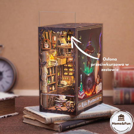 DIY Book Nook Zestaw Świąteczny - Magiczny Alchemik