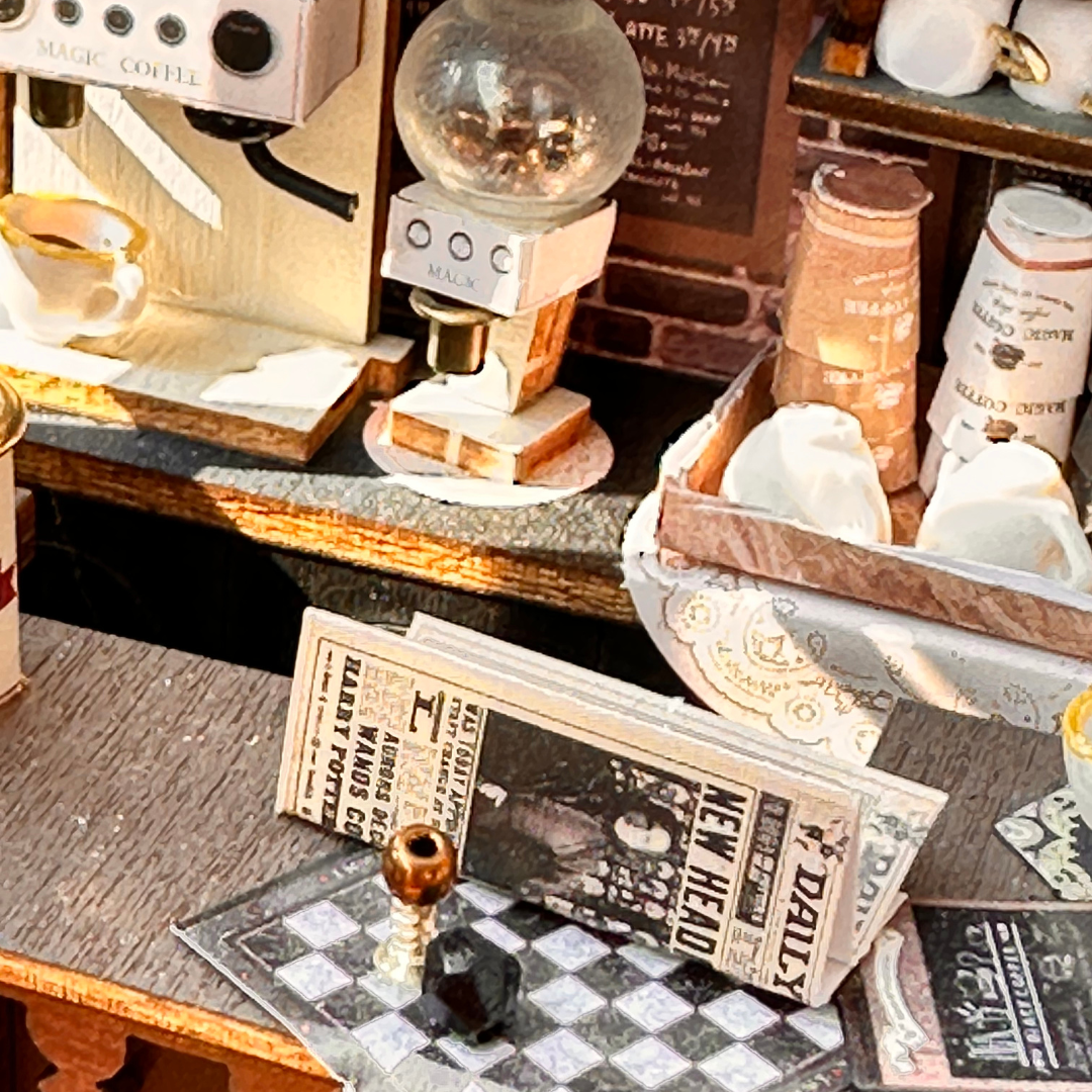 Detale, które zachwycają – DIY Miniaturowy Domek - Magic Coffee Shop | Cutebee
