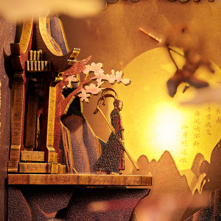 DIY Book Nook - Legenda Wukong | Cutebee