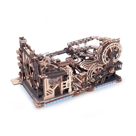 Tor Kulkowy Marble Spaceport – Puzzle 3D ROKR, 2 tryby (472 el.)