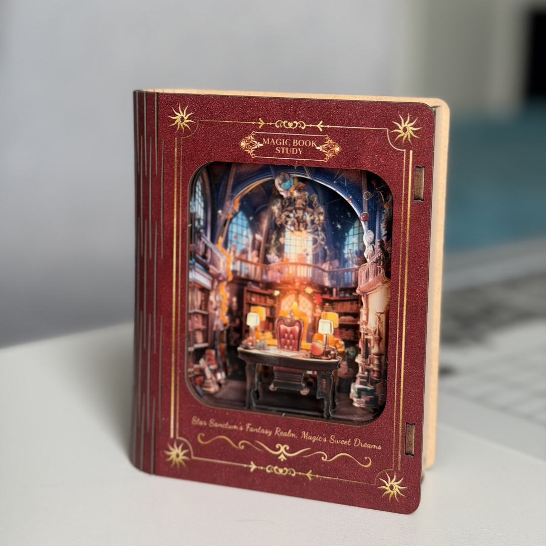 Sekretny zakątek na półce – Book Nook - Magic Book Study