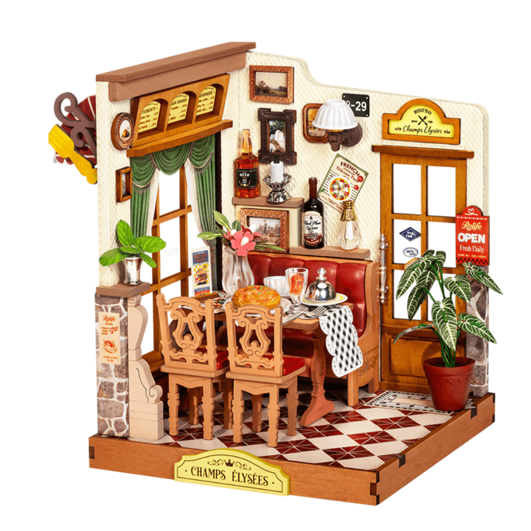 Mini Domek 3D - Champs-Élysées Bistro | Rolife