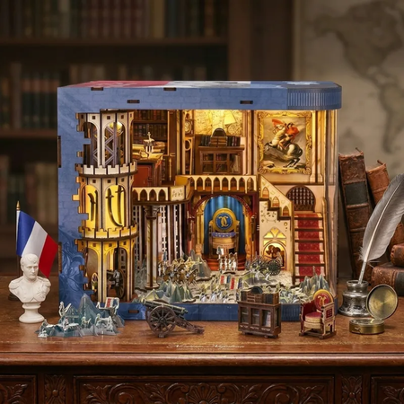 Napoleon MAX – DIY Book Nook Minicity | Puzzle 3D Prezent