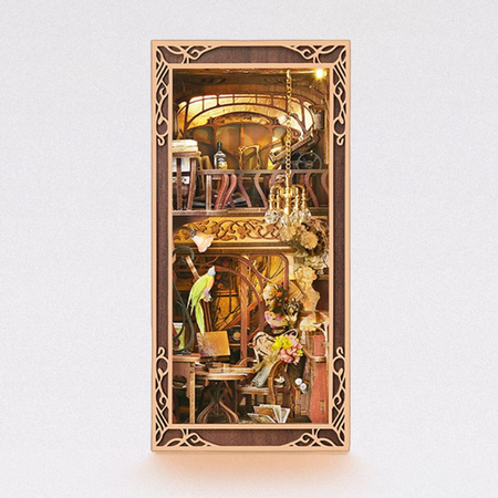 Painter's Day at Dusk – DIY Book Nook Minicity | Puzzle 3D Prezent