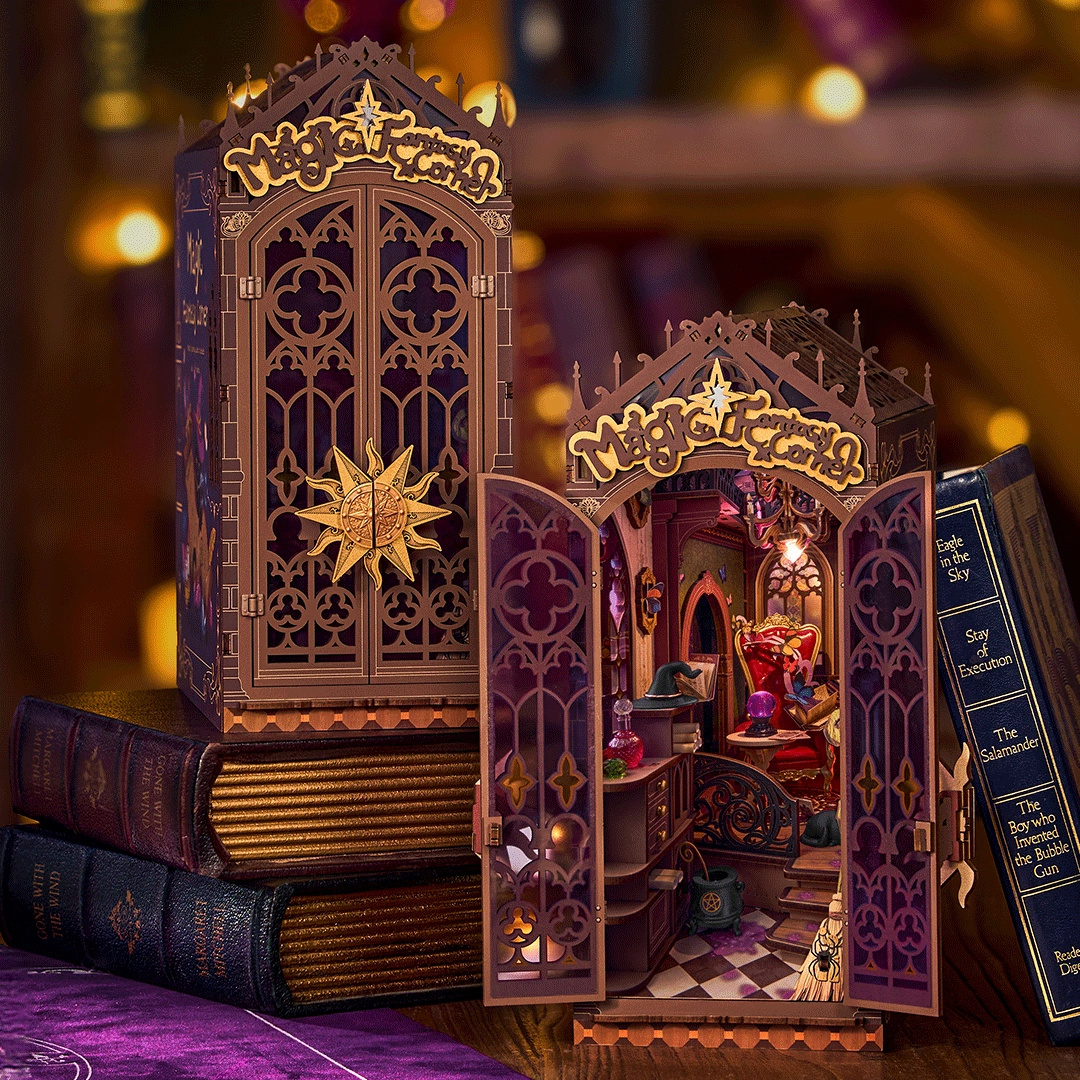 Magic Fantasy Corner Rolife DIY Book Nook – Puzzle 3D Prezent – pomysł na prezent