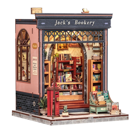 DIY Book Nook - Jack's Bookery | Cutebee