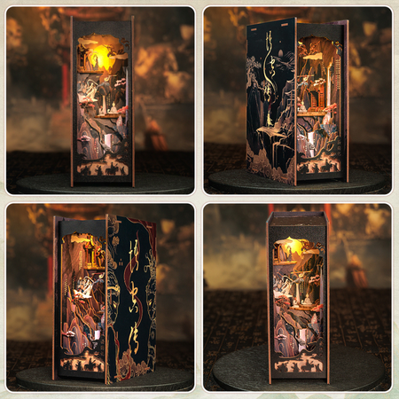 DIY Book Nook - Legenda Wukong | Cutebee