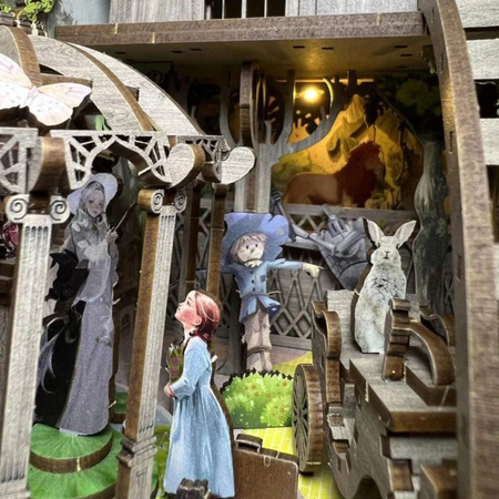 DIY Book Nook - Czarnoksiężnik z Krainy Oz