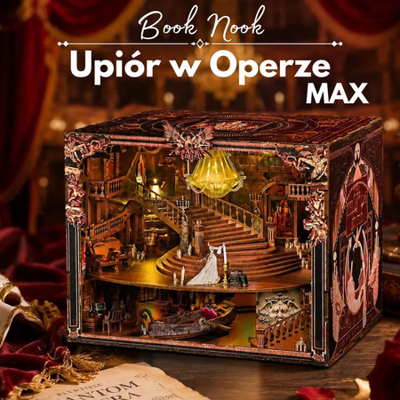 Phantom of The Opera Max Minicity DIY Book Nook – Puzzle 3D Prezent