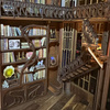 Pianist with Nightingale DIY – book nook w stylu Art Nouveau