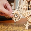 Drewniany zestaw puzzle 3d - Sowa Zegar | Robotime